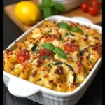 Leckere Rezept verfeinert mit frischem Gemüse und Kräutern