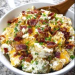 Ladene gebackener Kartoffelsalat mit frischen Kräutern und Gewürzen