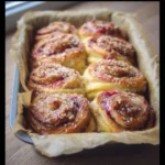 Rezept für weiche Zimtschnecken mit Zimt und Zucker