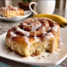 Bananenbrot-Zimtschnecken