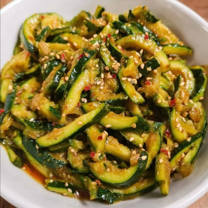 Chinesische Zucchini-Rezept
