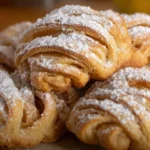 Frisch gebackene Apfel-Zimt-Kekse auf einem Teller