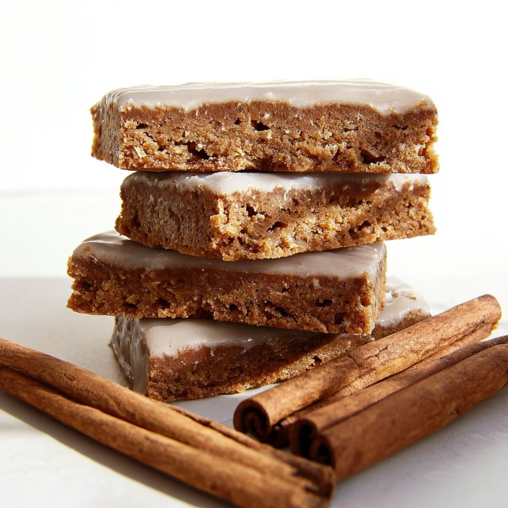 Hausgemachte Lebkuchenriegel mit Nüssen und Gewürzen, perfekt für die Weihnachtszeit.