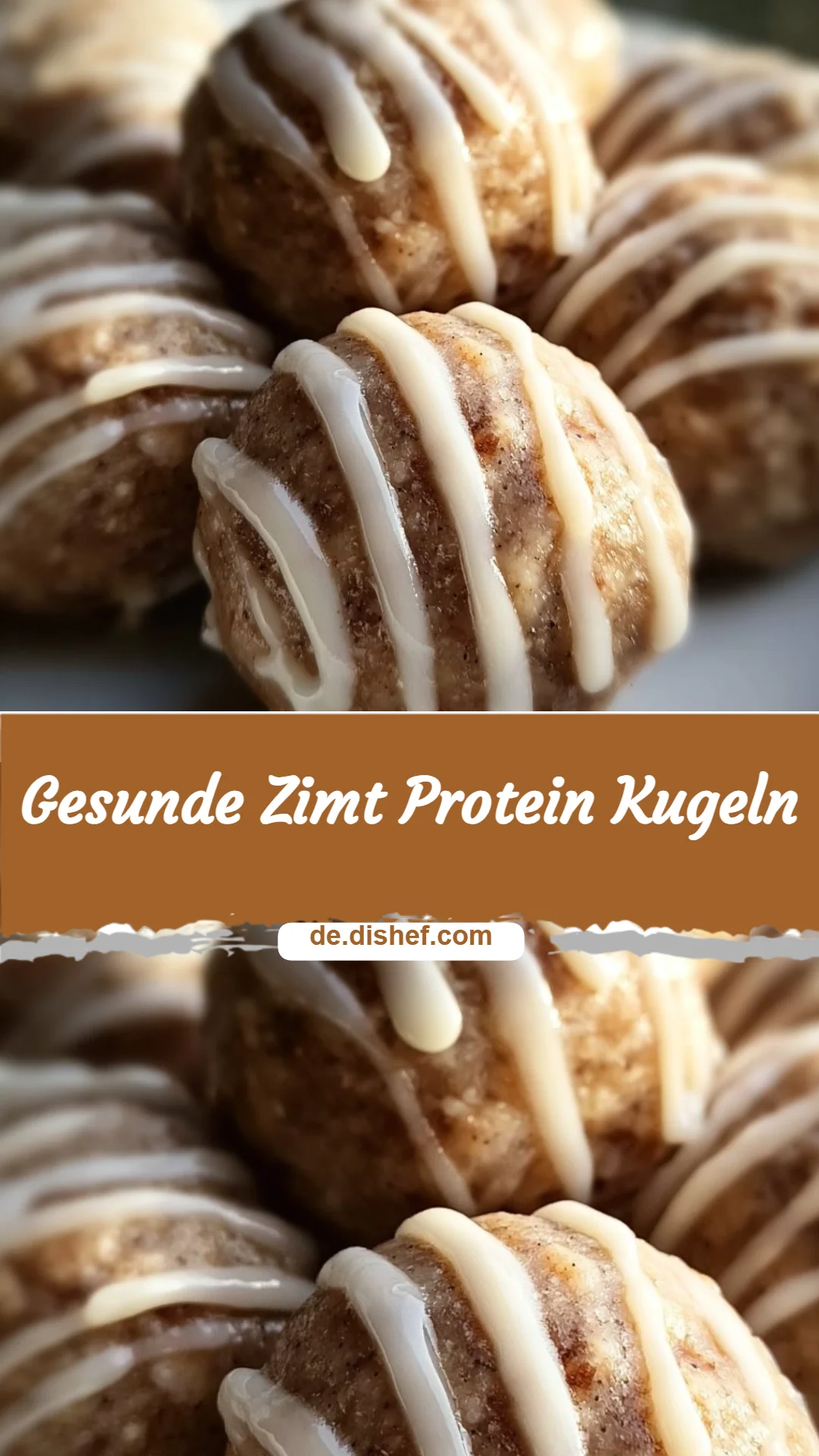 Gesunde Zimt Protein Kugeln