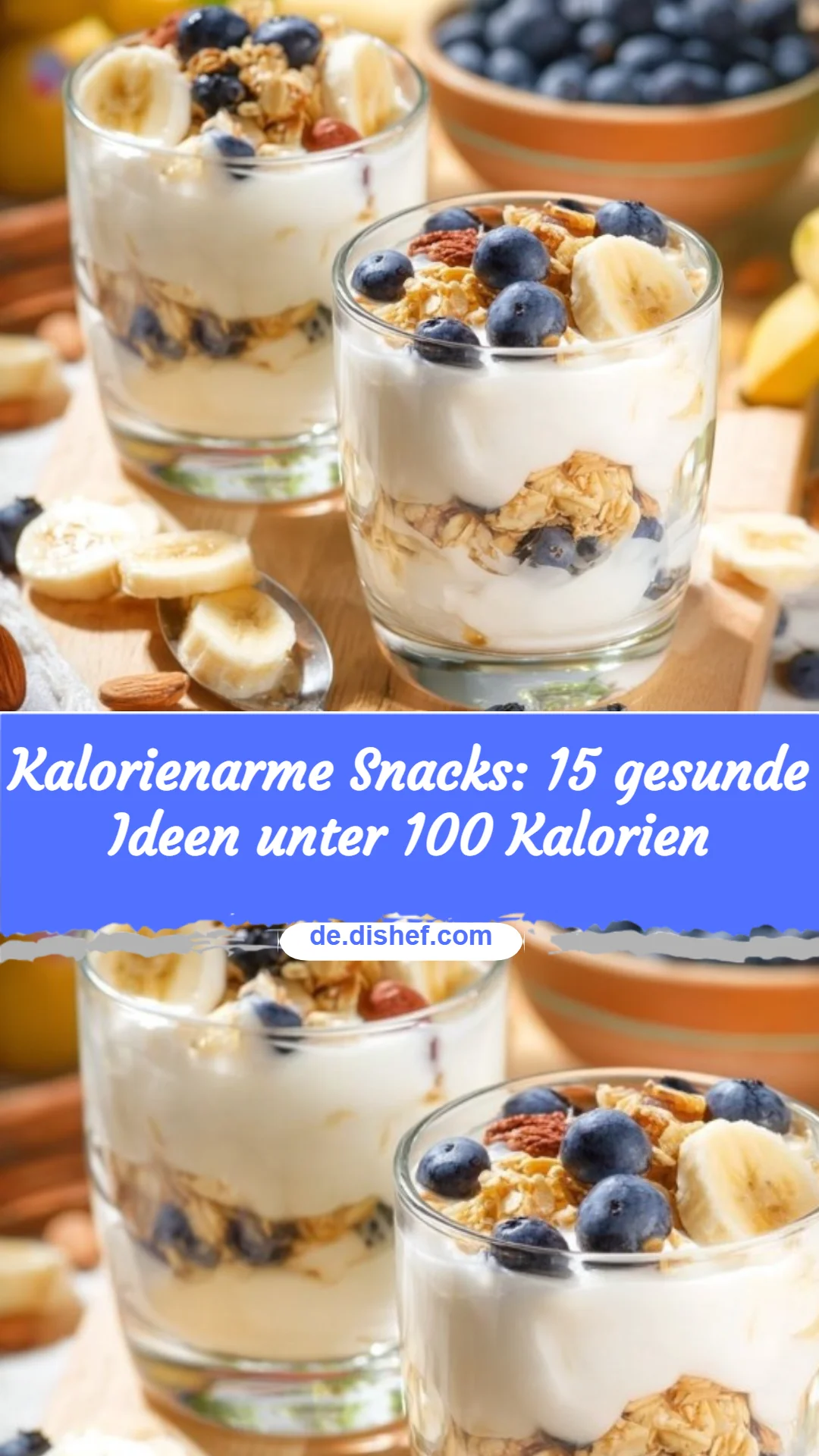 Kalorienarme Snacks: 15 gesunde Ideen unter 100 Kalorien
