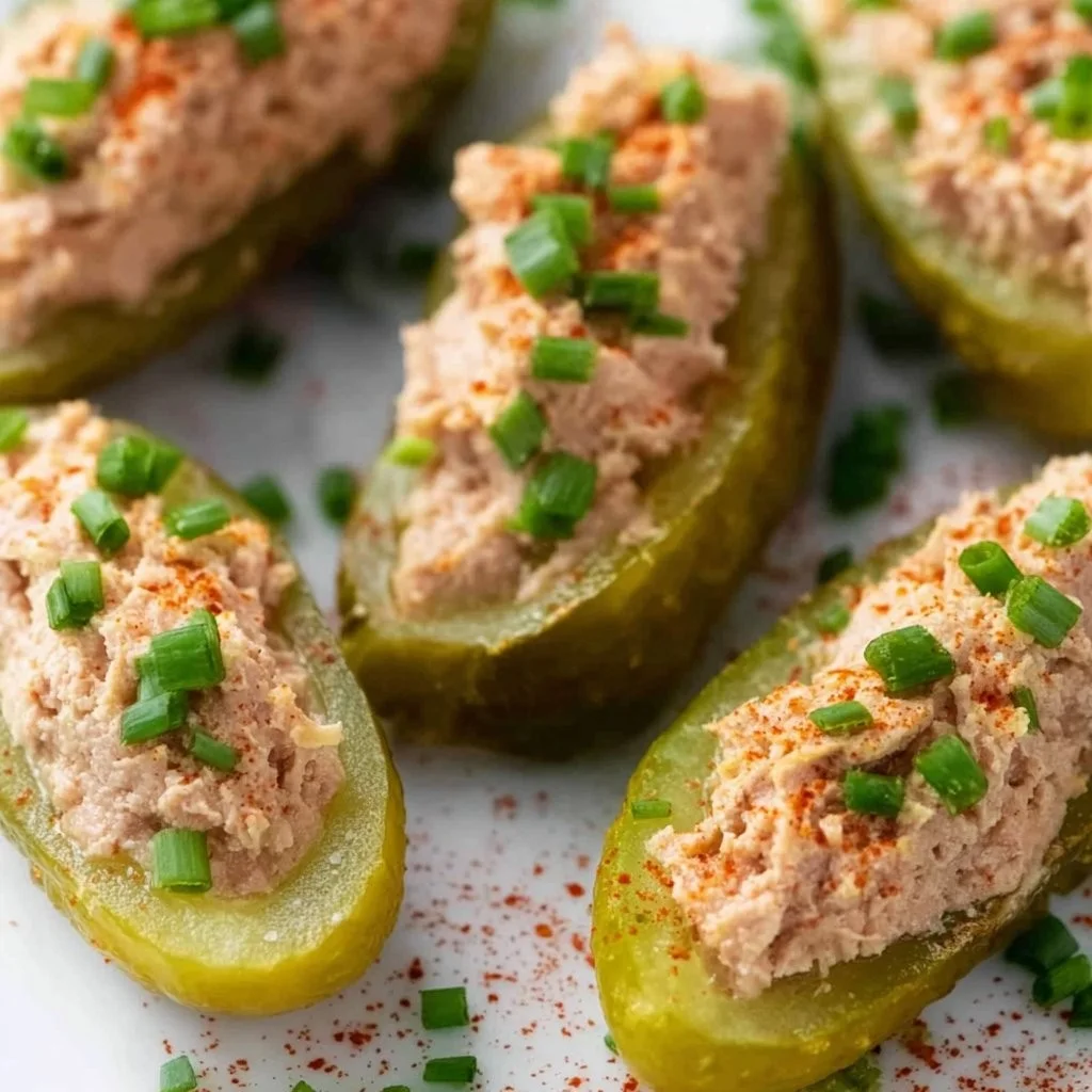 Schneller Keto Thunfisch-Snack mit frischen Zutaten