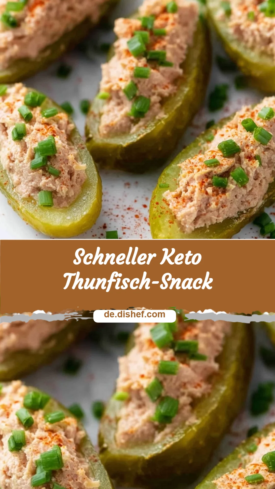 Schneller Keto Thunfisch-Snack