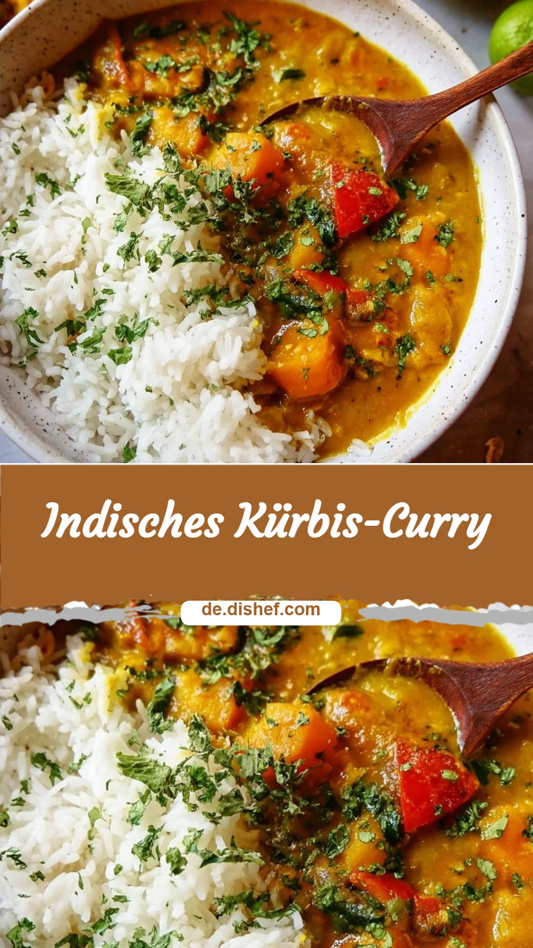 Indisches Kürbis-Curry