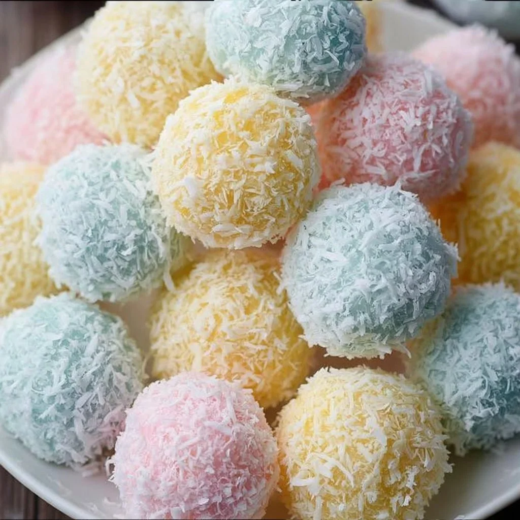 Osterhasen-Kokos-Tails - süßes No-Bake-Dessert für Ostern