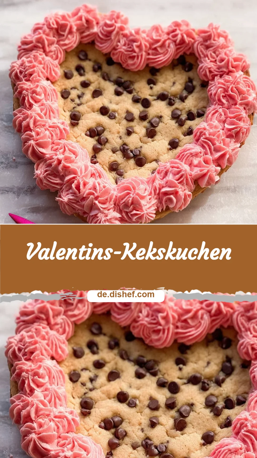 Valentins-Kekskuchen