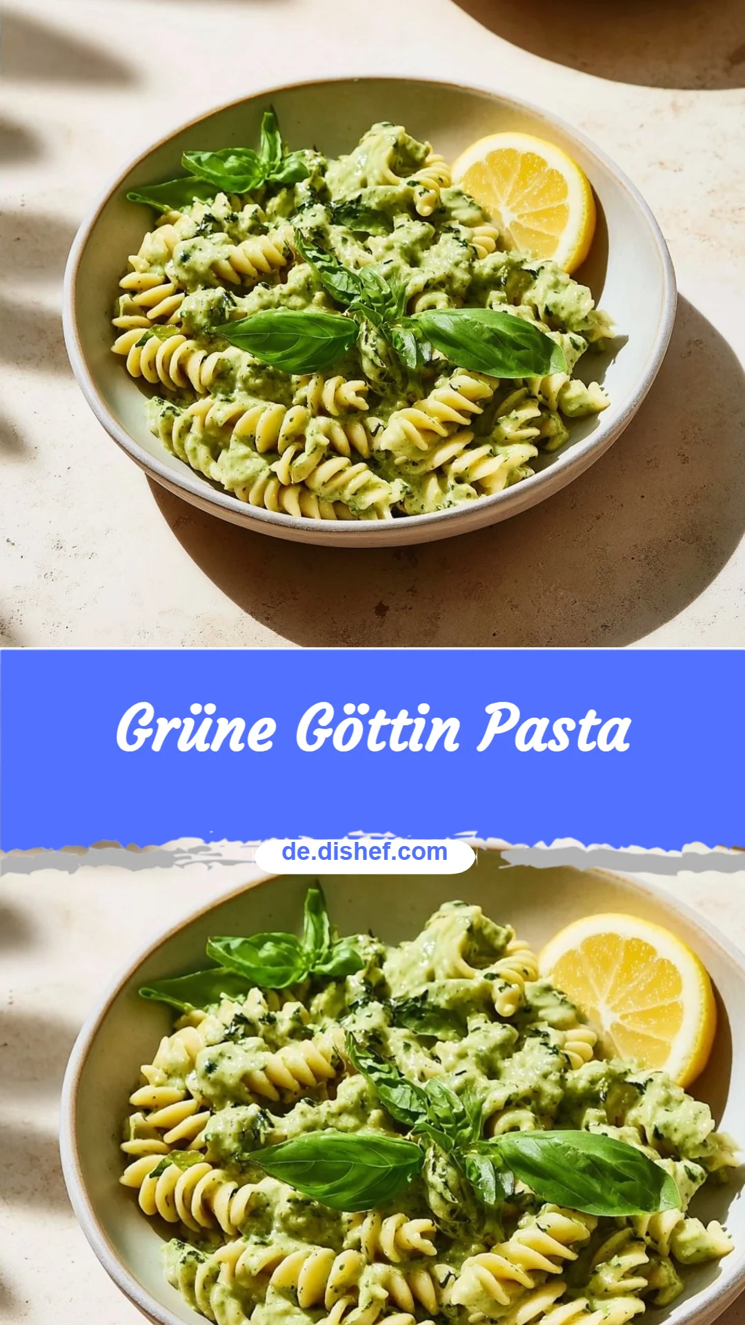 Grüne Göttin Pasta